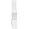 Ekena Millwork Vanguard Architectural Grade PVC Gable Bracket, 60"W x 35"H x 6"D x 6"F, 14/12 Pitch GBP060X35X0606VAN00 - alternate 5